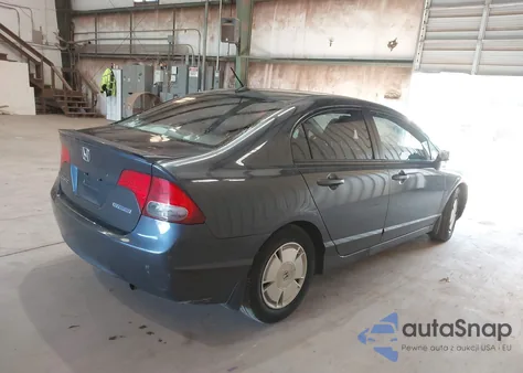 2007 Honda Civic Hybrid from USA, damaged, VIN JHMFA36227S007711